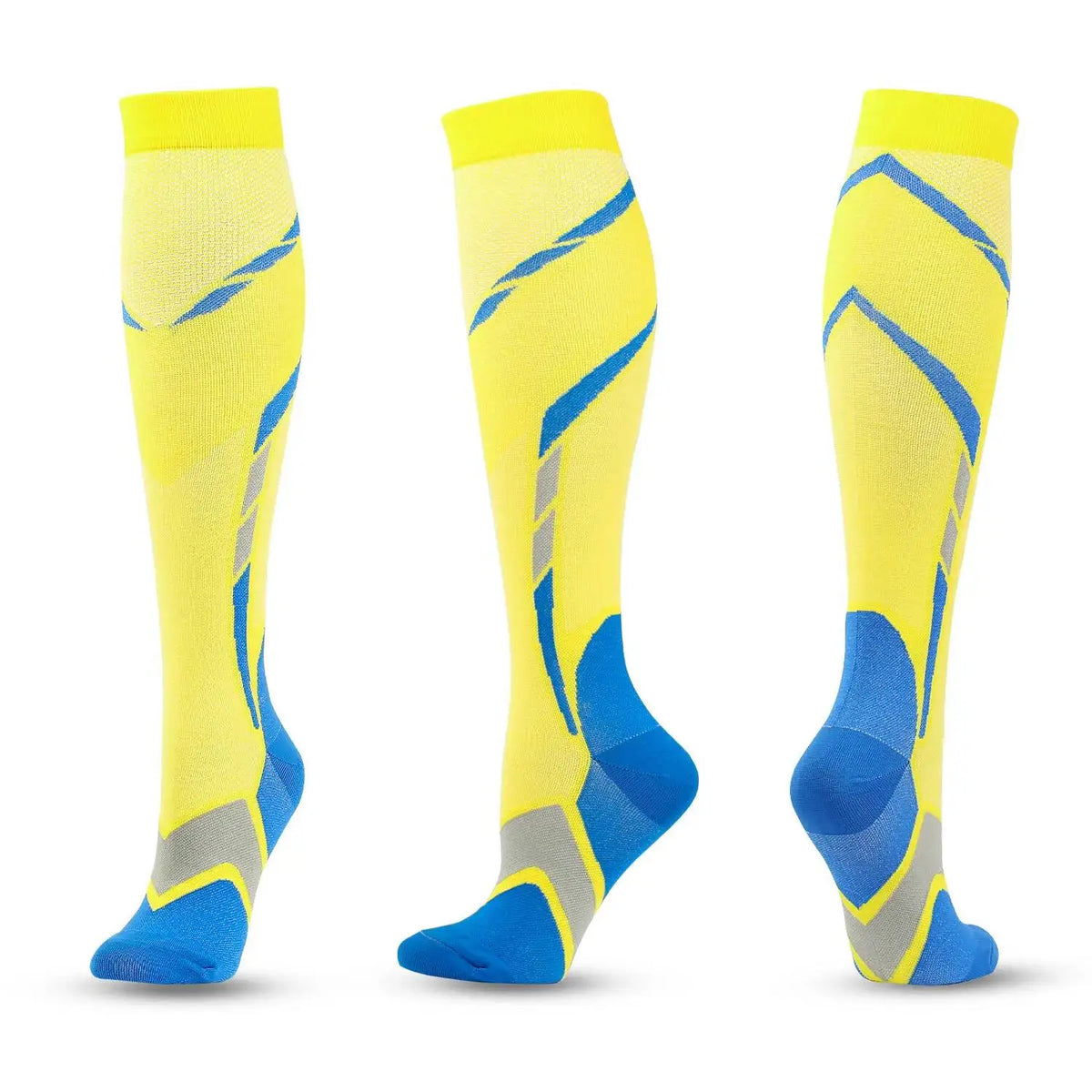 4 Pairs Unisex compress stockings Sports Pressure Socks Multi-color Outdoor Running Compression Socks Marathon Sports Gym Socks