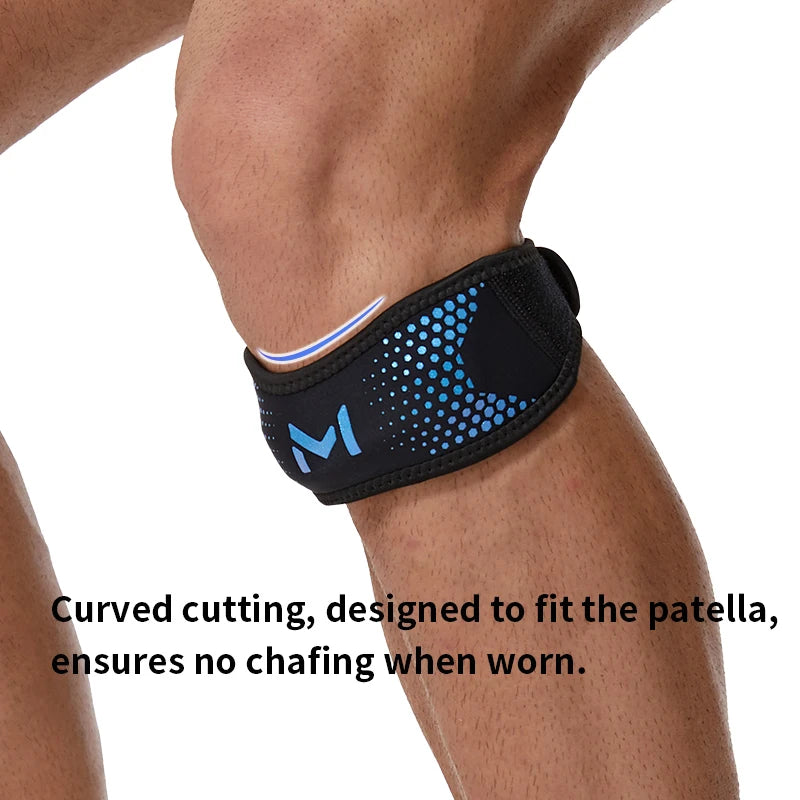 1pc Premium Knee Straps - Adjustable Sports Knee Pad, Support Band for Gym Fit Design