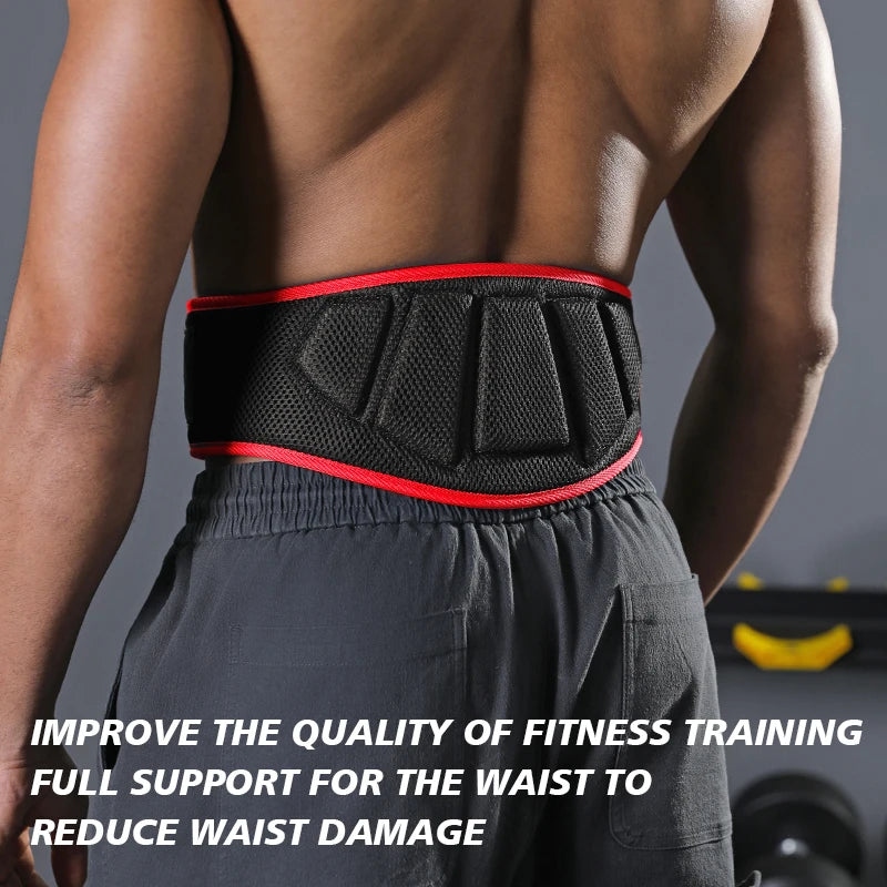 VBOSi Men & Women Adjustable Premium Weightlifting Belt – Waist Support for Deadlifts, Strength Training