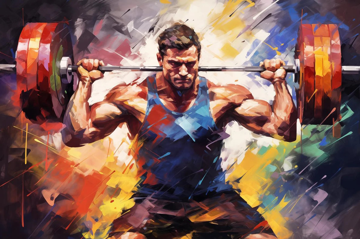 Gym Dumbbells Barbell Canvas Painting Print Fitness Studio Poster Motivational Wall Art Picture for Living Room Home Decor