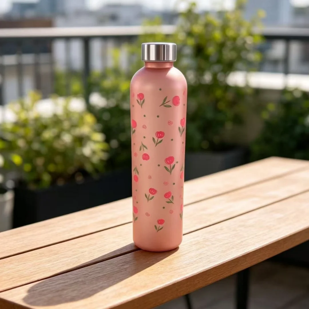 3D Printed 1000Ml Water Cup Boy Girl Sports Water Bottle PVC-Free, High Value Outdoor Large Capacity Camping Drinking Tools Gift