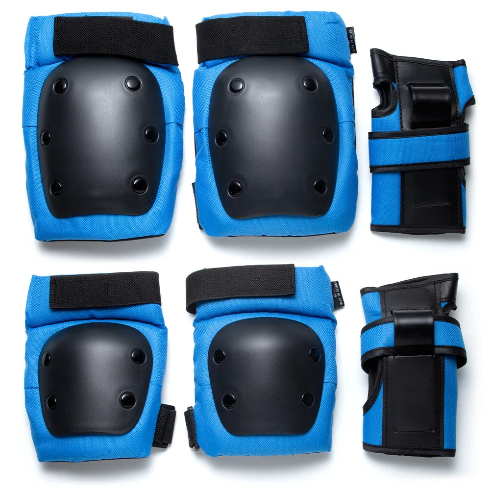 Knee Pads,Elbow Pads & Wrist Guards for Men Women & Kids - Protective Gear for Skateboarding,BMX &Scooter - Multi-Sport Pad Set