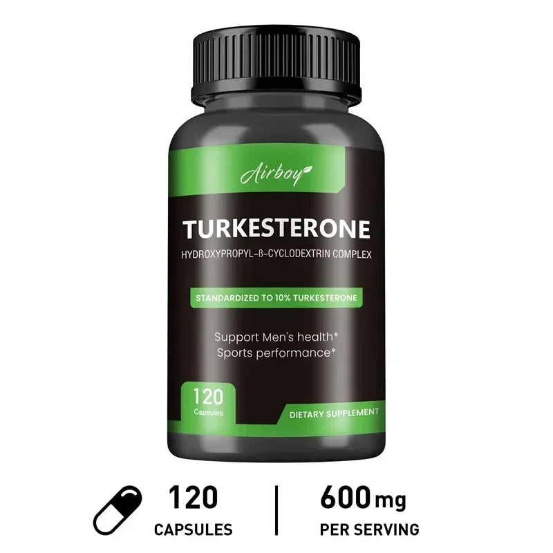 Turkesterone Supplement - Increase Endurance, Promote Muscle Growth and Recovery, Improve Athletic Performance, Enhance Energy
