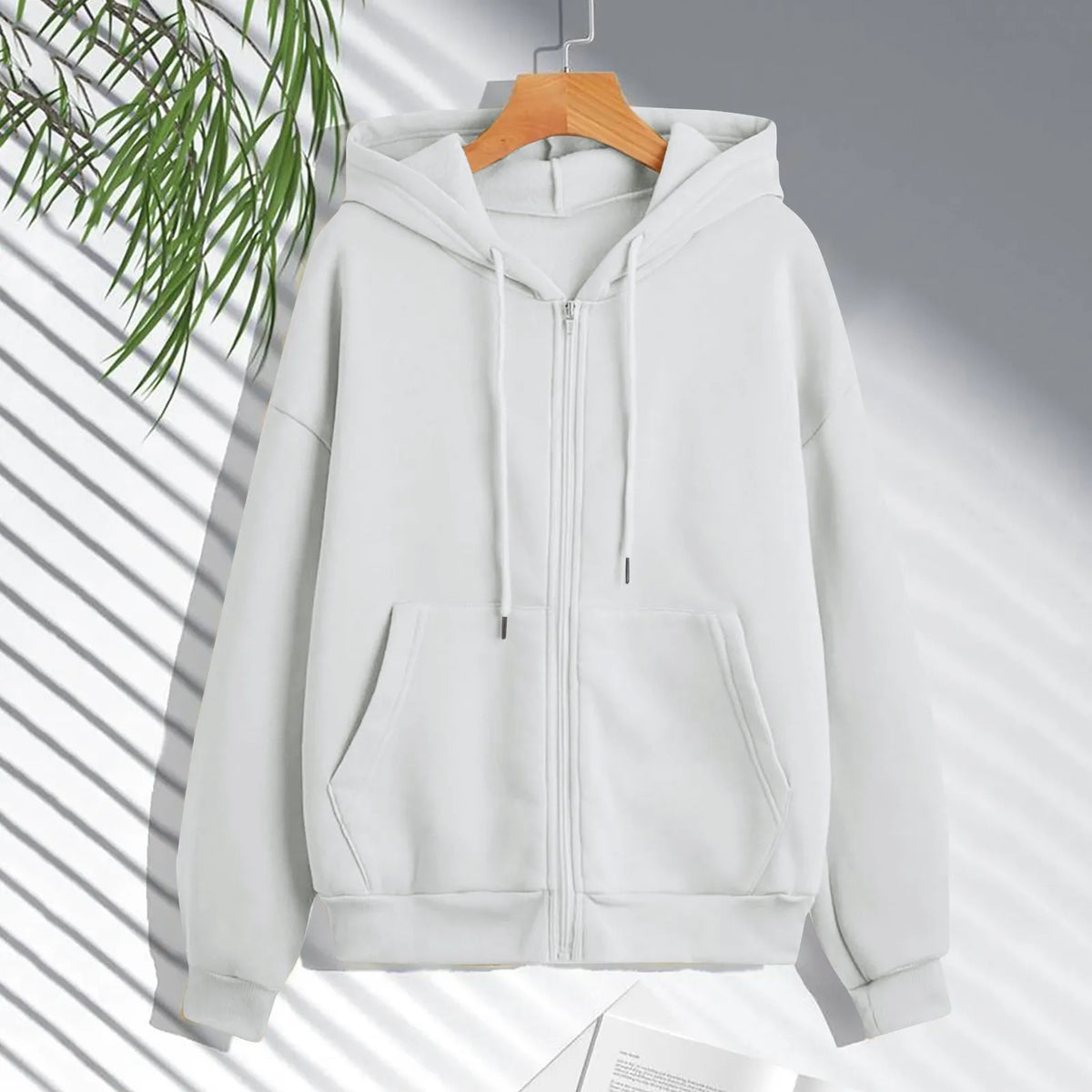 Autumn Women Sweatshirt Hoodies Spring New Fashion Casual Cardigan Drawstring Sweatshirts Korean Style Solid Zip Up Hoodies
