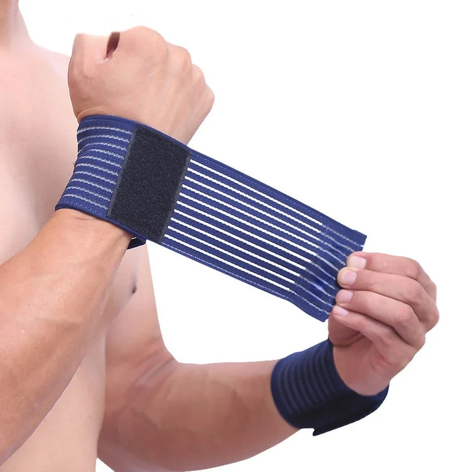 Gym Support Wrist Brace Wrap carpal tunnel Cotton Elastic Bandage Hand Sport Wristband wristband dispenser wristbands 1PCS