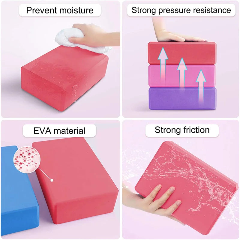 Meditation Massage Bolster Yoga Block Myofascial Release Pilates Accessories Packing Cubes Exercise At Home Trainer Gymnastics