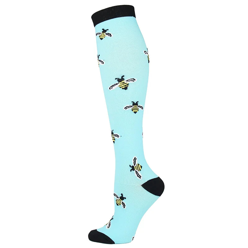 Compression Stockings Women Men 20-30 Mmhg Medical Nursing Varicose Veins Edema Diabetes Pregnancy Socks Basketball Golfs Sport