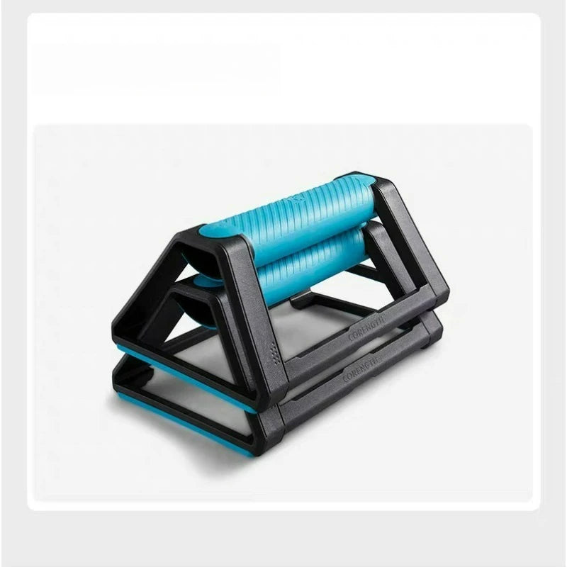 2Pcs Push-Up Bar Stand Fitness Training Anti-slip Fitness Strength Training Triangle Plank Push-up Support Grip Handle