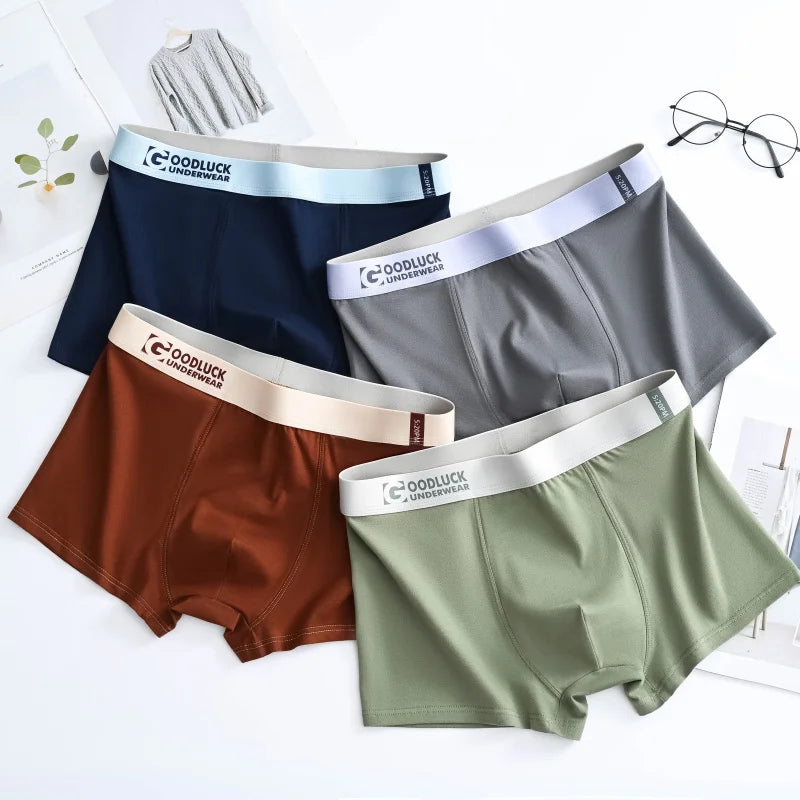 Panties Men Breathable Boxer Shorts Sexy Men Unerderwear Sports Boxer Man Sporty Boxers Men's Square Panties Briefs Cotton Gift