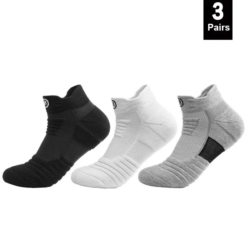 Anti-slip Football Socks Men Women Cotton Sock Short Long Tube Soccer Basketball Sport Socks Breathable Deodorous Socks 38-43