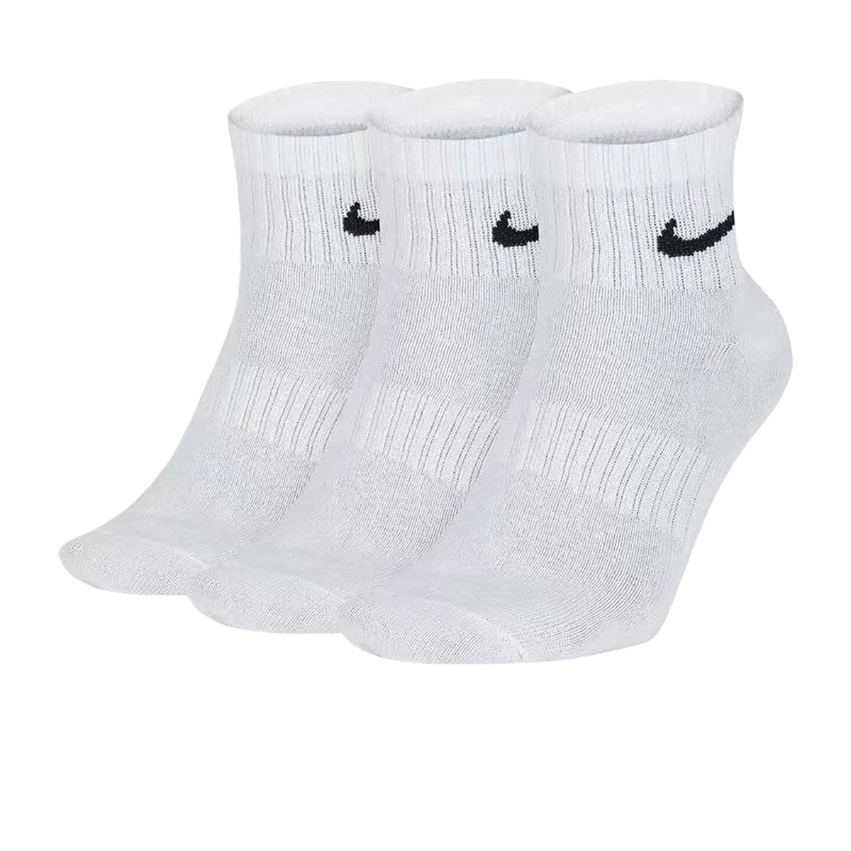 Nike Unisex Breathable Comfort Couple Socks 3-Pair Pack Basketball Sports Socks 3-Pair Pack SX7676-100