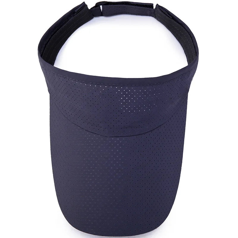 Outdoor Sports Hat Adjustable Empty Top Quick Drying Sunshade Tennis Golf Running Hat Summer Lightweight Anti UV Cycling Visor