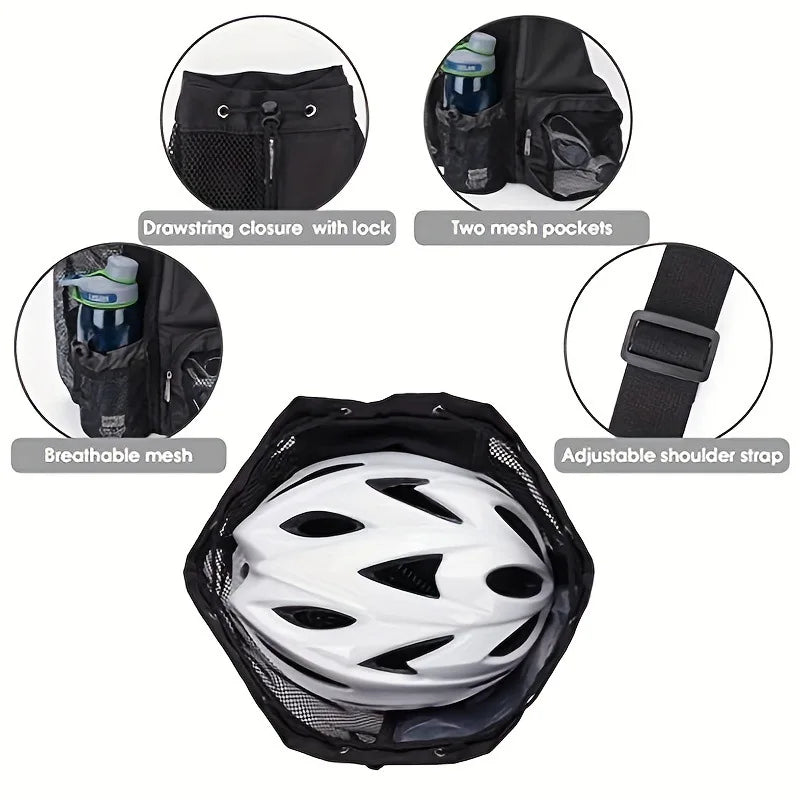 45L Swim Mesh Backpack with Wet Pocket - Leakproof Zip, Fast Dry Ideal for Swimming/Beach/Camping/Gym, Separate Dry&Wet
