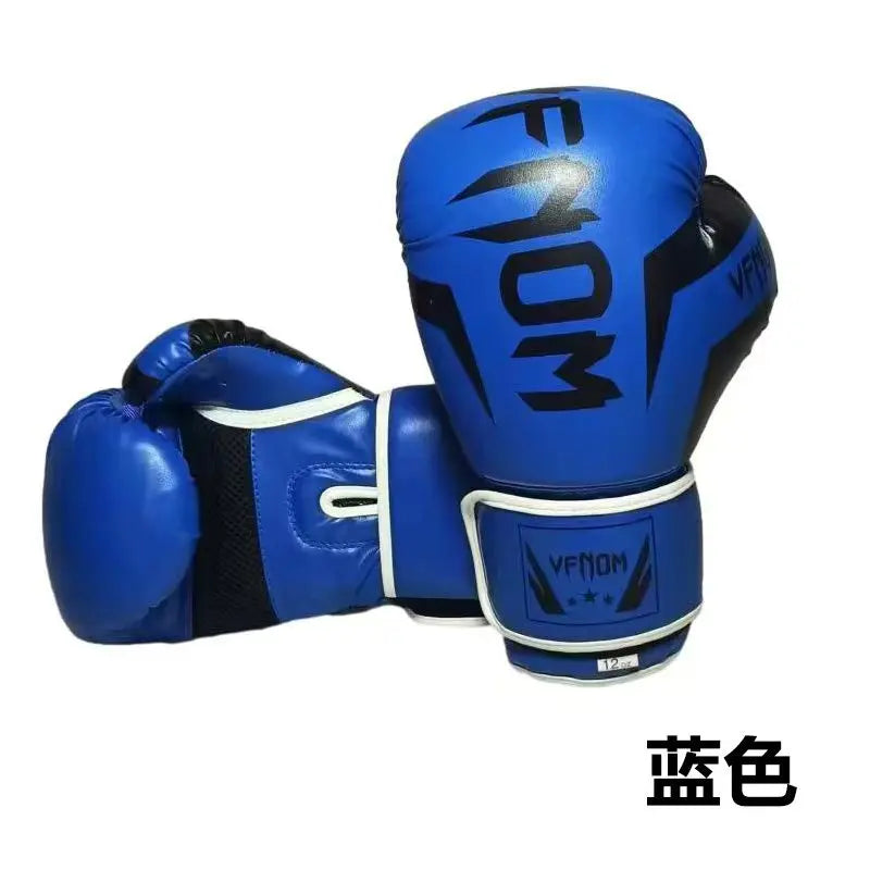 6/8/10/ 12 /14 /16oz Boxing Gloves PU Leather Muay Thai Guantes De Boxeo Free Fight MMA Sandbag Training Glove For Men Women