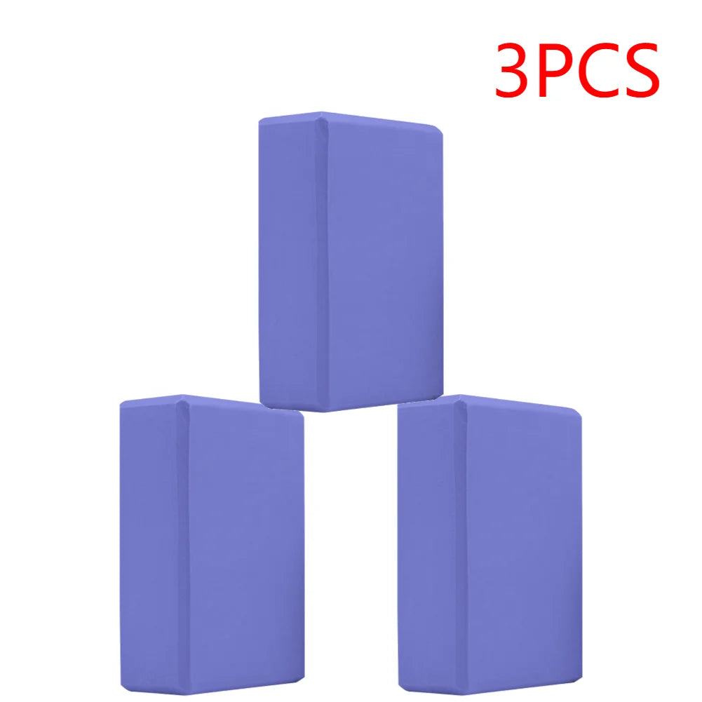 2-5PCS EVA Yoga Block Yoga Building Blocks Moisture-Proof High Density Yoga Blocks Body Shaping Yoga Blocks Yoga Supplies