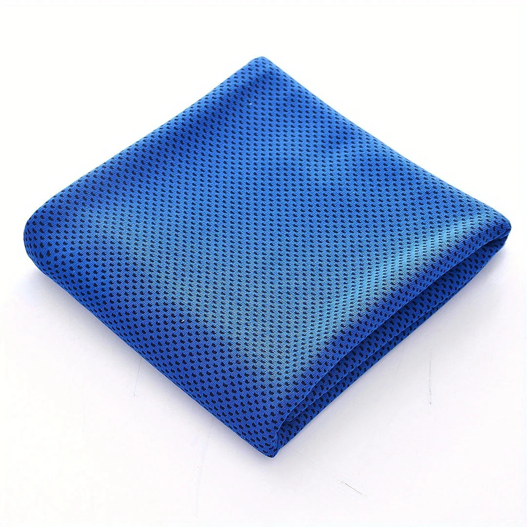 1pc Cooling Sports Towel, Sweat Absorbent & Quick Dry, Suitable as Cool Rags for Neck Cooling Wrap,Cooler, Cold Towel