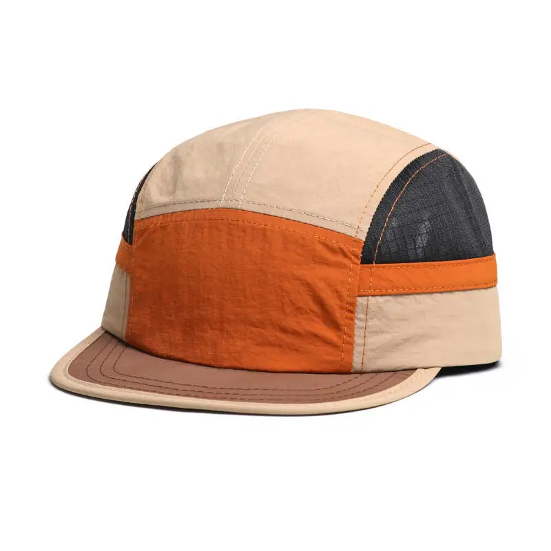 5 Panel Cap for Men Women, Quick Dry Nylon Mesh Material, Perfect for Running, Camping, Outdoor Sports,Daily Casual Fashion Wear