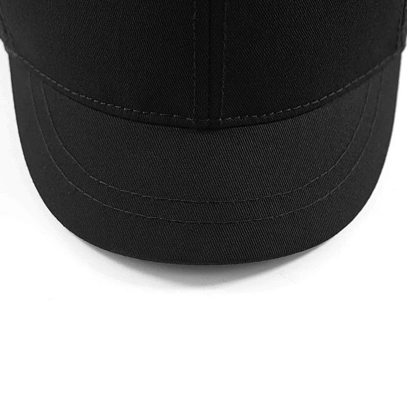Big Head XXXL Adjustable Men and Women Sun Hat Breathable Short Brim Baseball Cap Plus Size Oversize