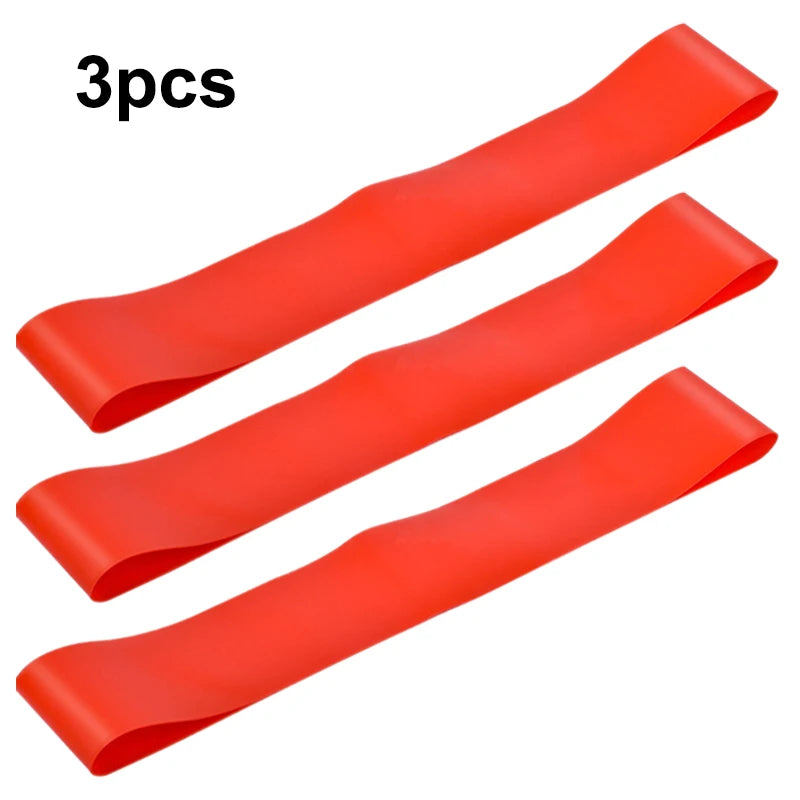 1/3PCs Yoga Resistance Rubber Bands Indoor Outdoor Fitness Equipment 0.35mm-1.1mm Pilates Sport Training Workout Elastic Bands