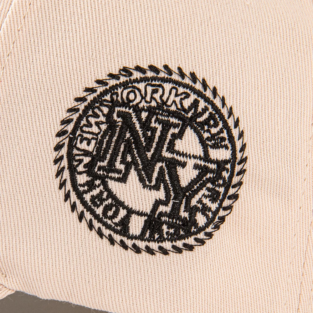 1pc Unisex Baseball Cap with Embroidered New York Logo and Stars - Lightweight Cap, Stretchable for Adjustable Buckle Outdoor Fi