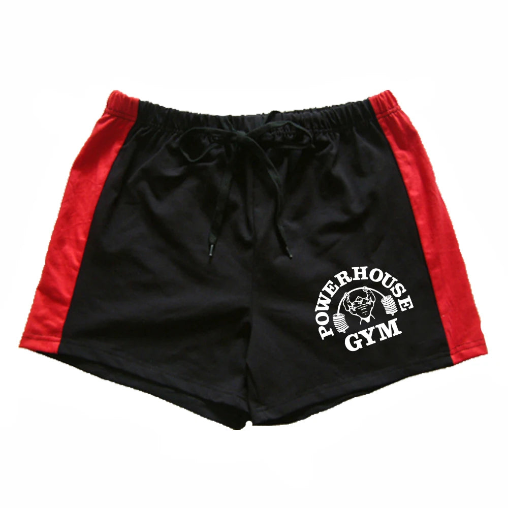 Quick Dry Running Shorts Men Solid Sports Clothing Fitness Bodybuilding Short Pants Sport Homme Gym Training Beach Shorts Length