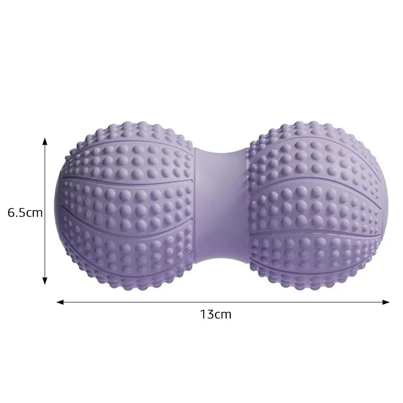Portable TPE Massage Balls for Men Women Home Yoga Pilates Fitness Fascia Massage Ball Neck Back Foot Leg Massage Ball