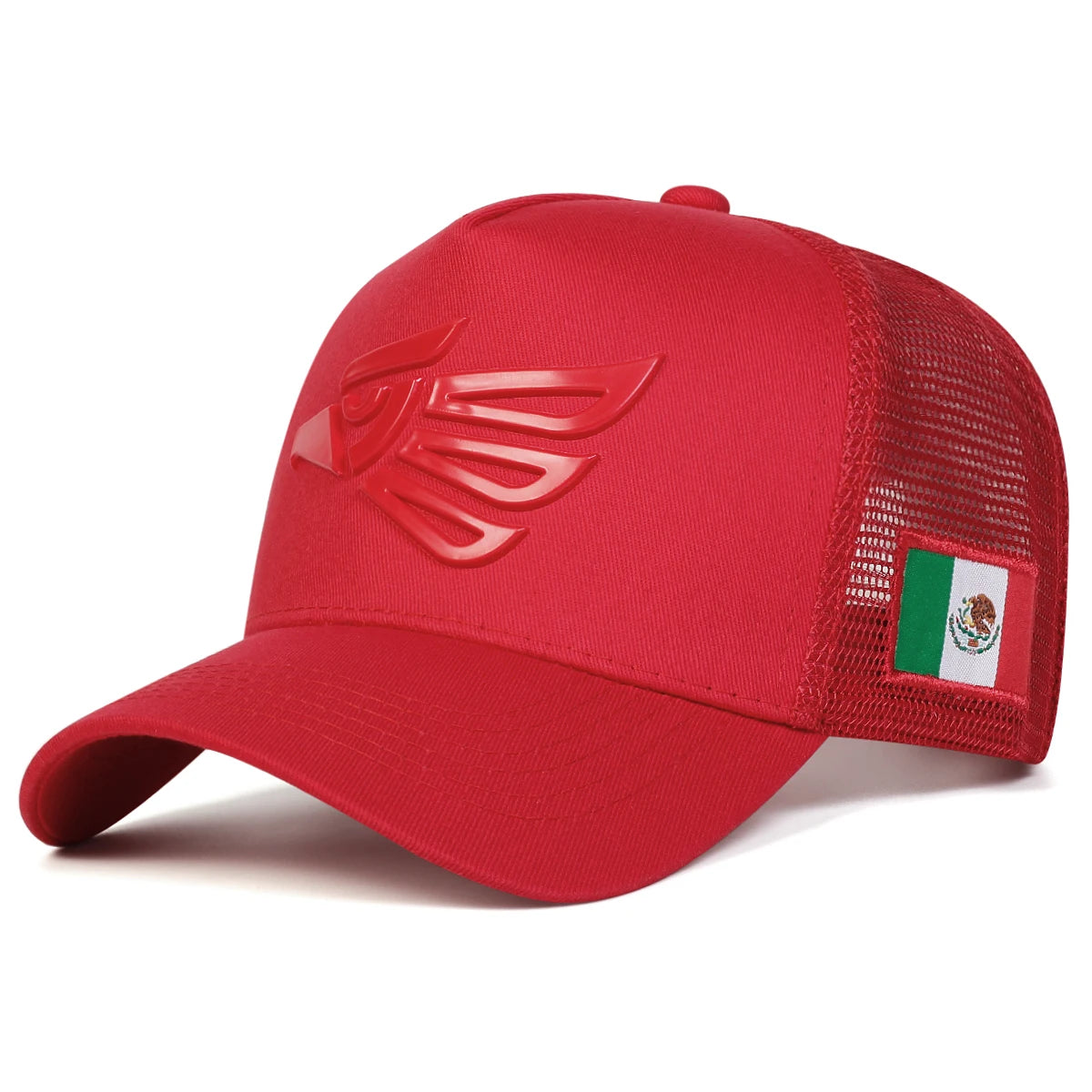 Neutral mexican eagle label baseball cap adjustable casual hat spring and summer outdoor sun hat