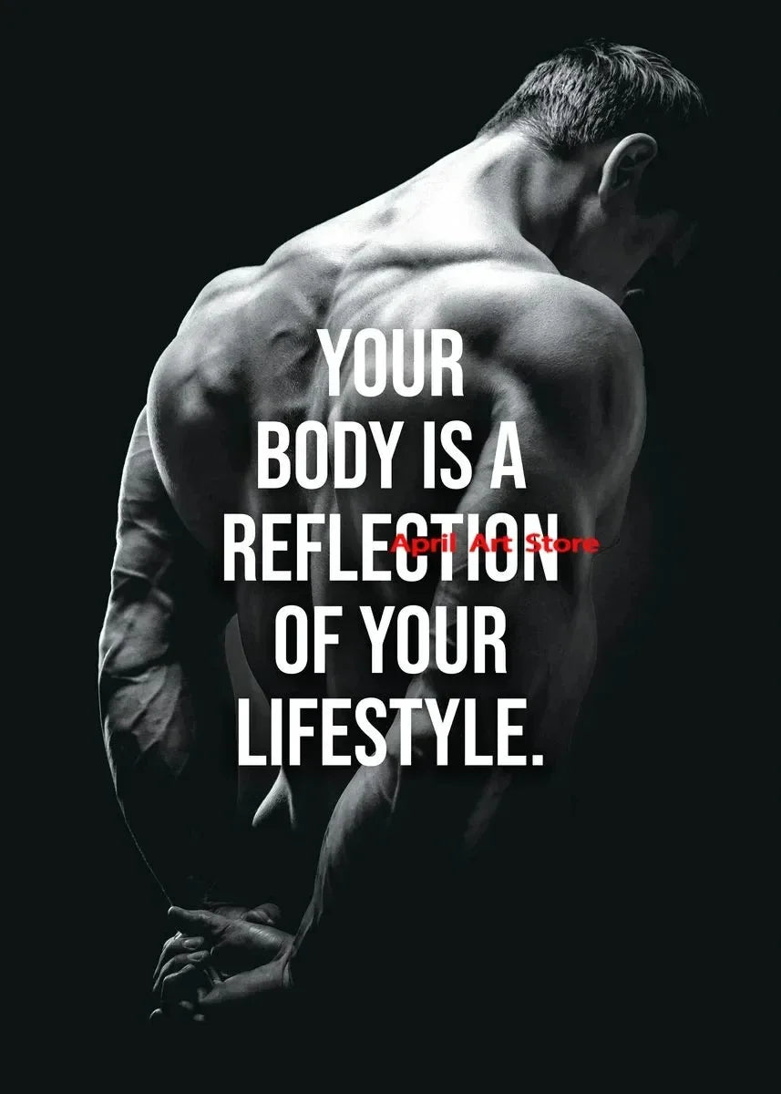 Workout Inspirational Quotes Prints Motivational Fitness Poster Bodybuilding Canvas Painting Wall Art Picture for Gym Home Decor