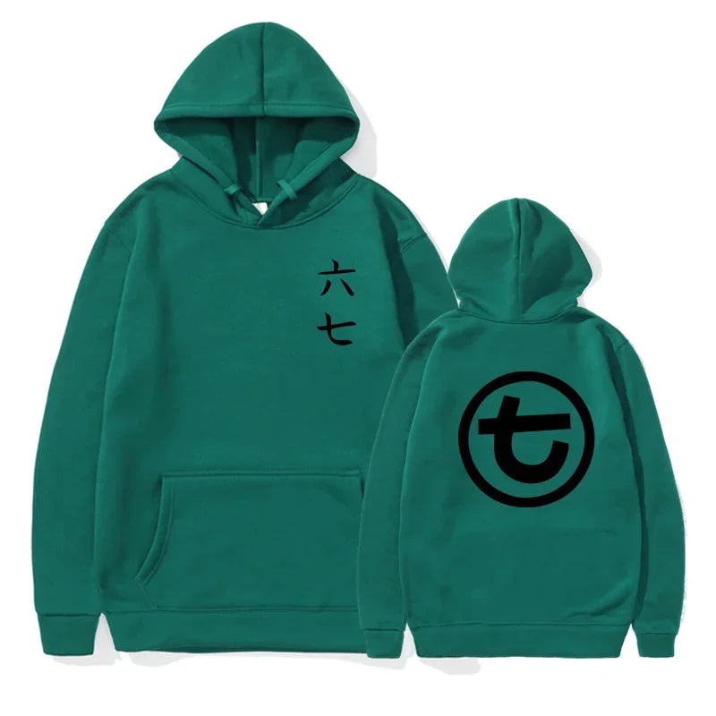 Japanese Anime Sweatshirt Scissor Seven Symbols Killer Seven Hoodie Streetwear Hooded Sweatshirts Casual Hoodies Men Clothing