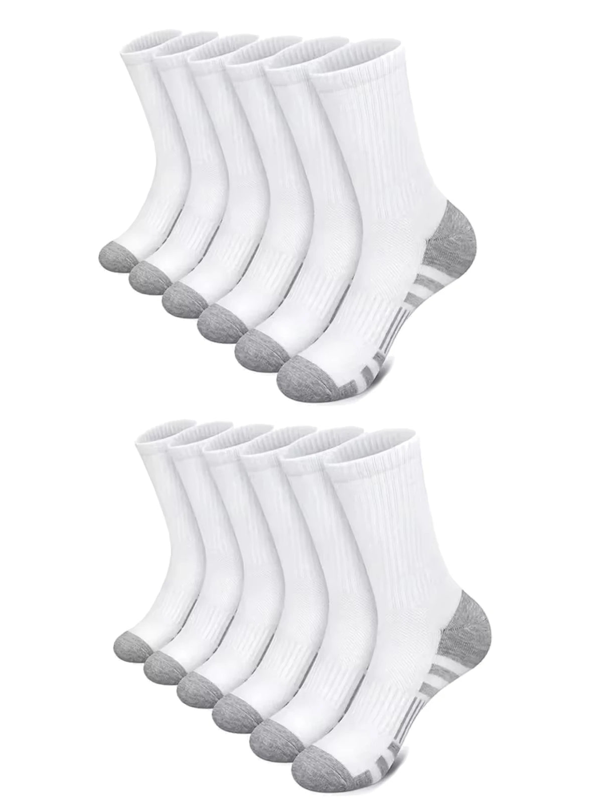 5Pairs Men's Outdoor Gym Socks High Quality Comfortable Soft Ground-Gripping Football Large Size New Style