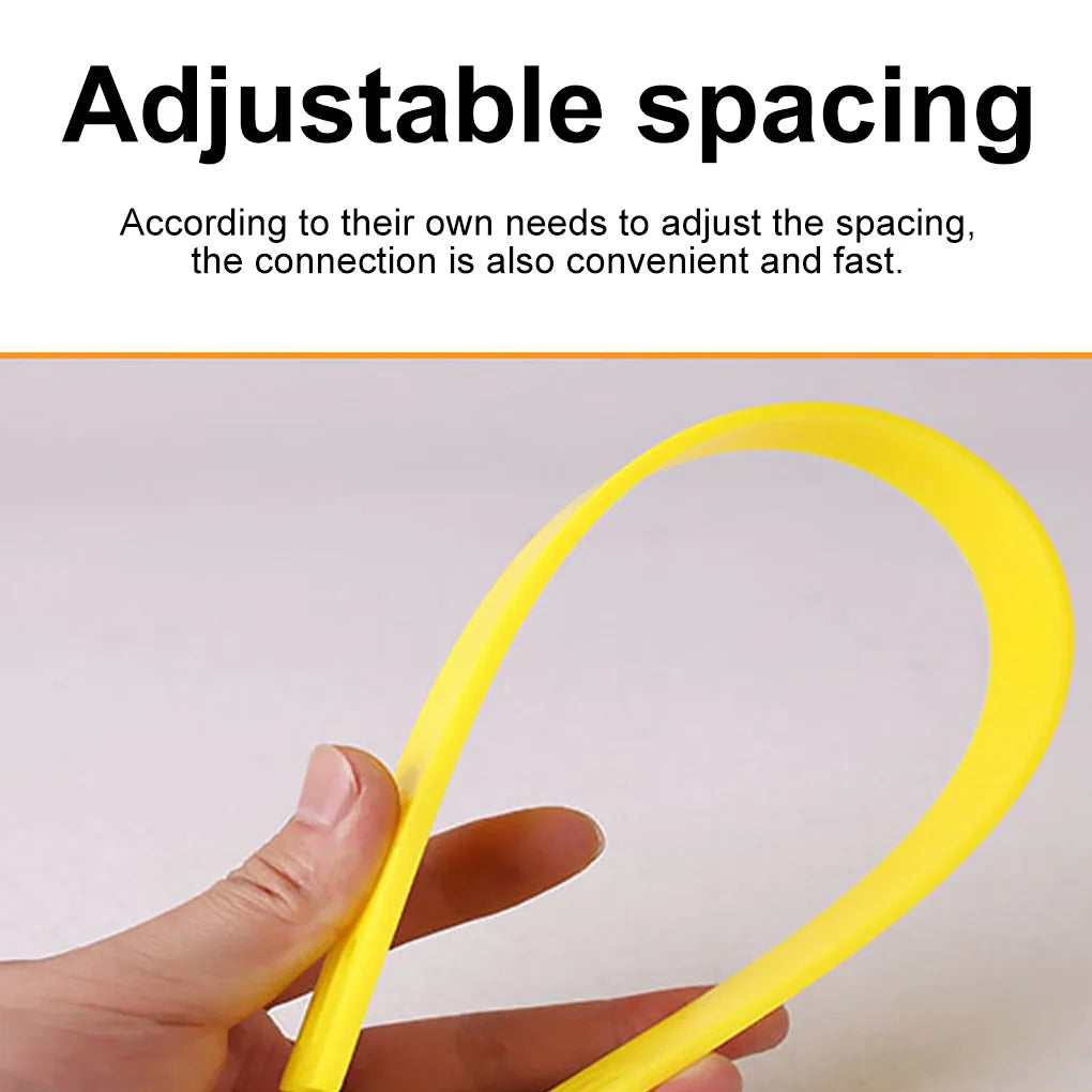 Sports Agility Ladder Football Adjustable Nylon Strap Jumping Ladder Speed Fitness Body Coordination Warm-Up Training Tool