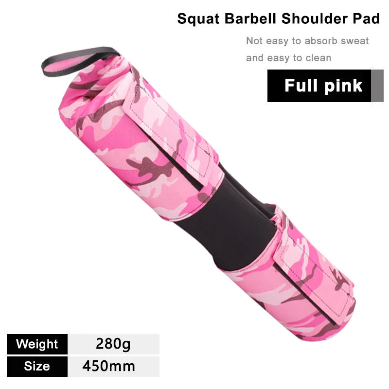 Barbell Pad for Hip Thrust Squat, Non‑Slip Thick Foam Bar Pad, Weight Lifting Shoulder Protector Cushion for Bar Home Gym