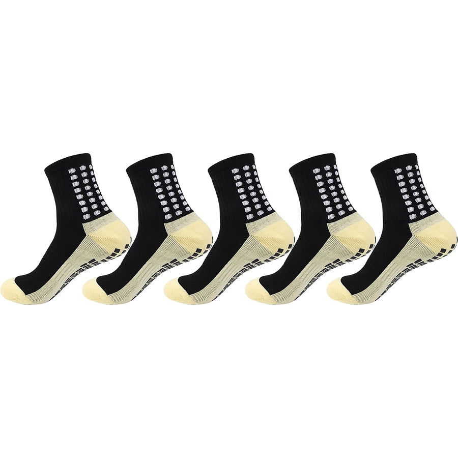Non Slip Grip Socks Men Women Athletic Football Basketball Baseball Rugby Soccer Cycling Running Skateboard Exercise