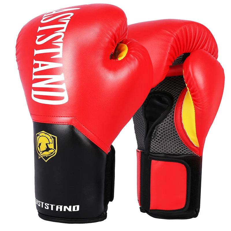 8/10/12/14oz Boxing Gloves Adult Men's Sanda Combat Punching Bag Training Women's Thick Breathable Muay Thai Combat