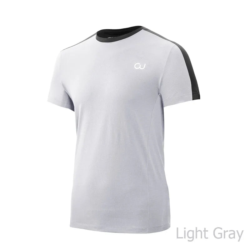 AONIJIE FM5122 Man Male Lightweight Sports Quick Drying T-Shirts Short Sleeve Tops Tee Shirt For Running Daily Gym