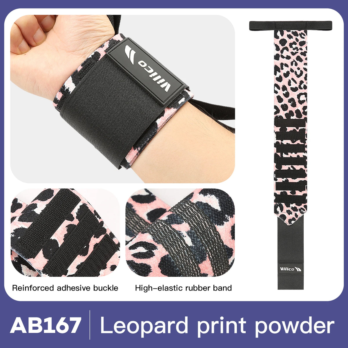 Weight Lifting Wristband Elastic Breathable Wrist Wraps Bandage Gym Fitness Weightlifting Powerlifting Wrist Brace Support Strap