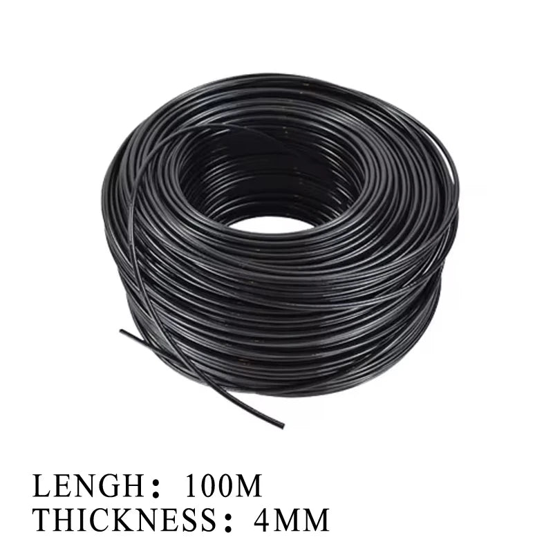 5/6mm Thick Gym Cable Heavy Duty Steel Wire Rope For Fitness Cable Machine Weight Lifting Pulley System Workout Accessories