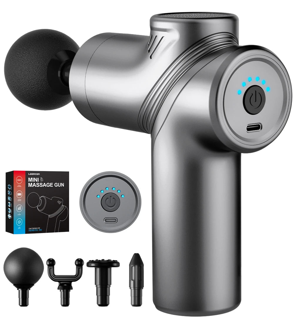New Percussion Massage Gun 6-Speed Adjustable, Multifunctional Handheld Deep Tissue Massager for Home, Gym, and Fitness Recovery.