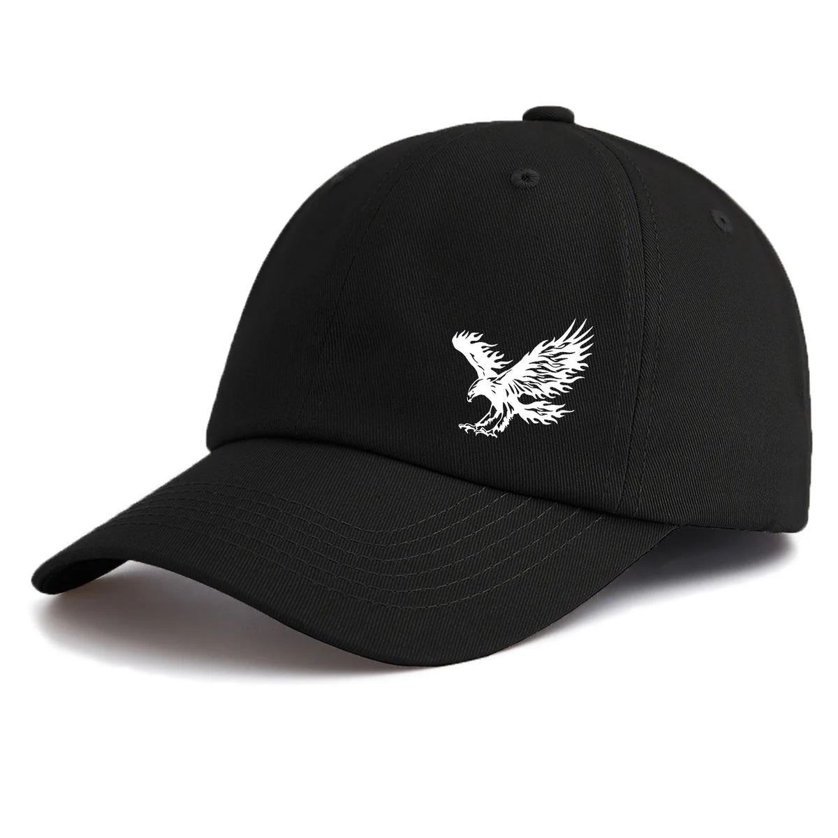1pc EAGLE Print Baseball Cap for Adults, Minimalist Retro Style Casual Soft Adjustable Dad Hat, Perfect As Gift