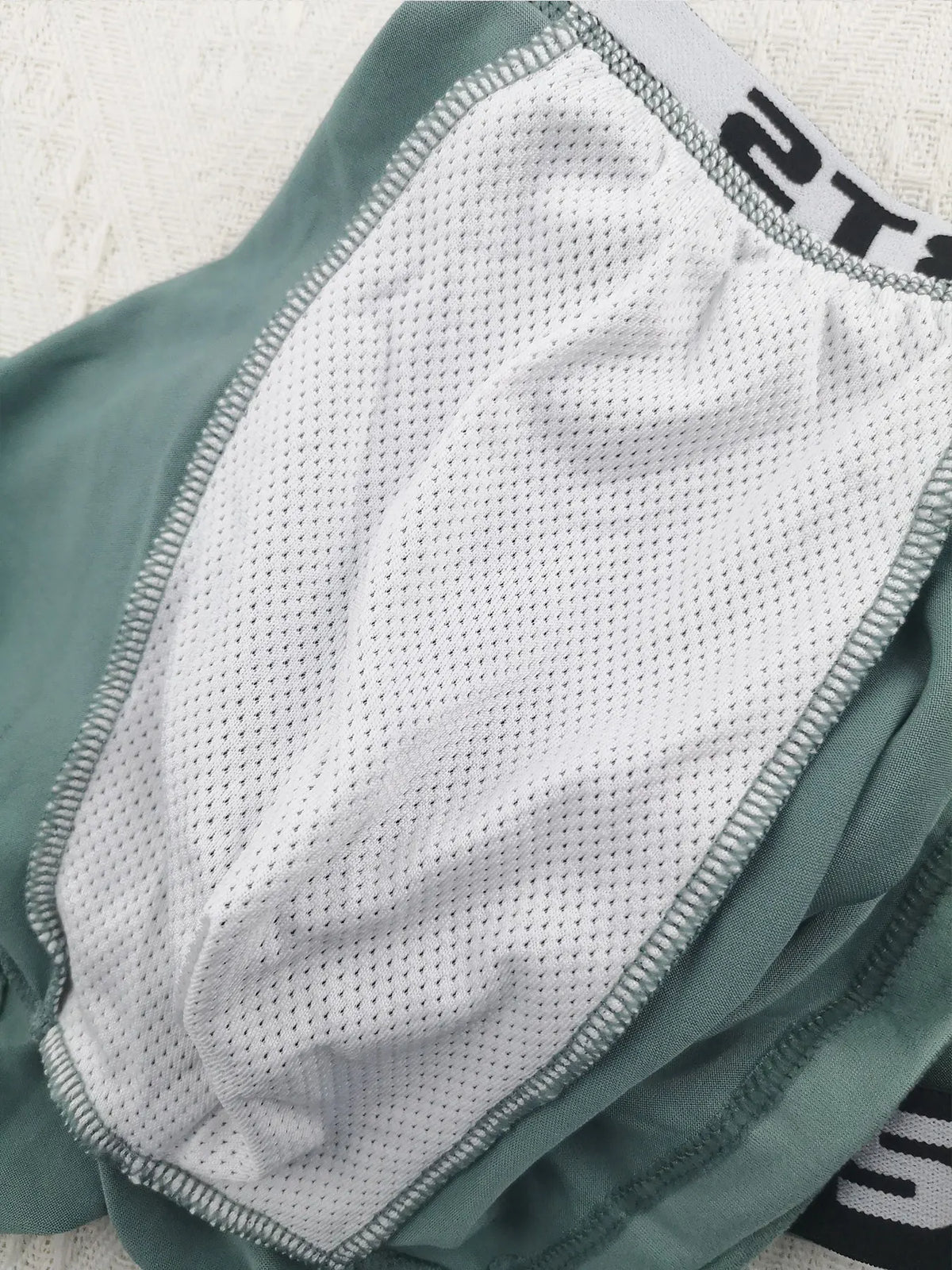 7-Pack Men's Milk Silk Boxers - SPORTS Waistband, Athletic Colors