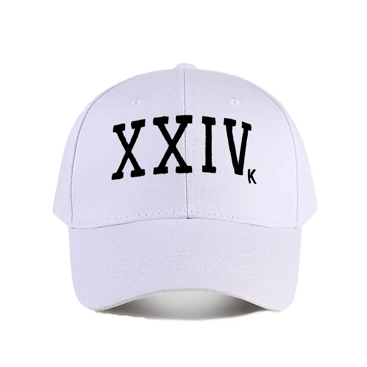 LED Lighted Roman Numeral XXIV Wall Decor Baseball Cap Fashion Men Sunhat Women's Outdoor Sports Snapback Cap