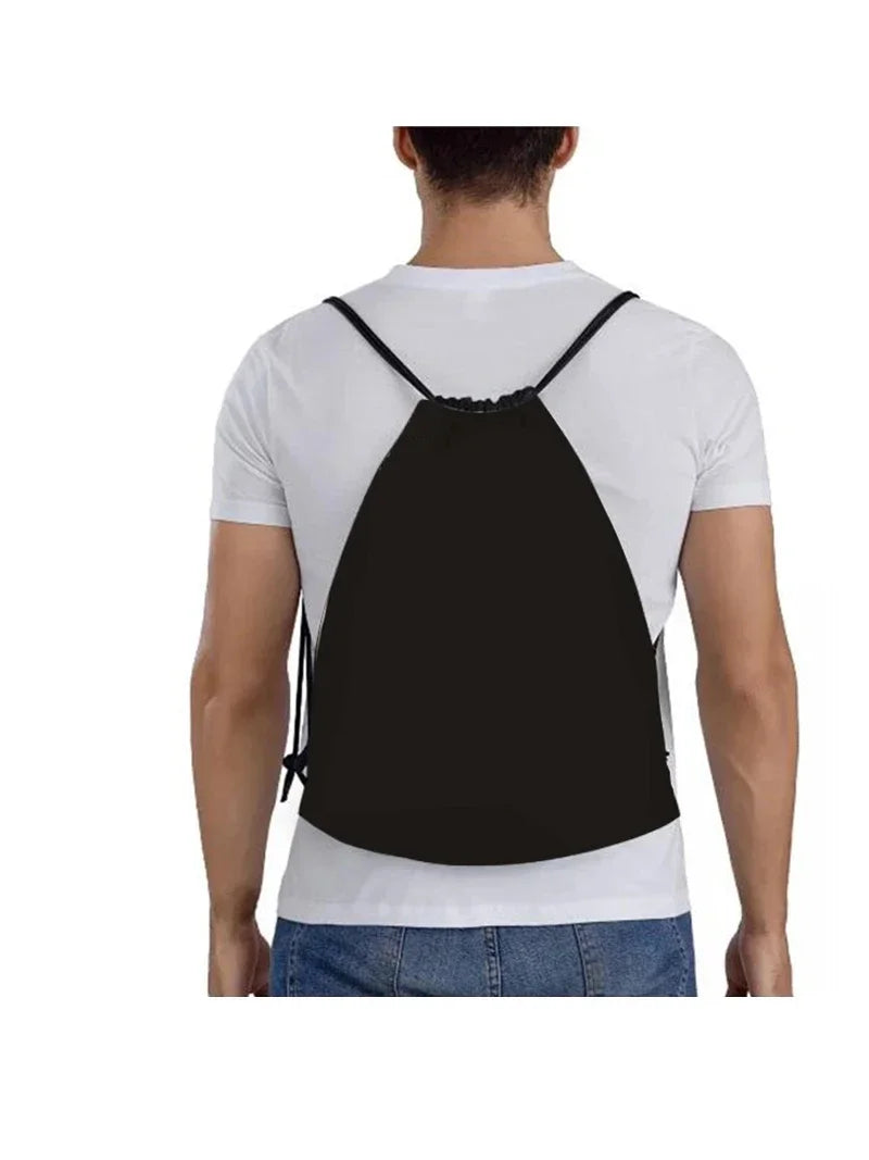 Child Printed Drawstring for s Football L-LionelS M-MessiS Shopping Bag Men Women Football Sports Gym Storage Yoga Backpack
