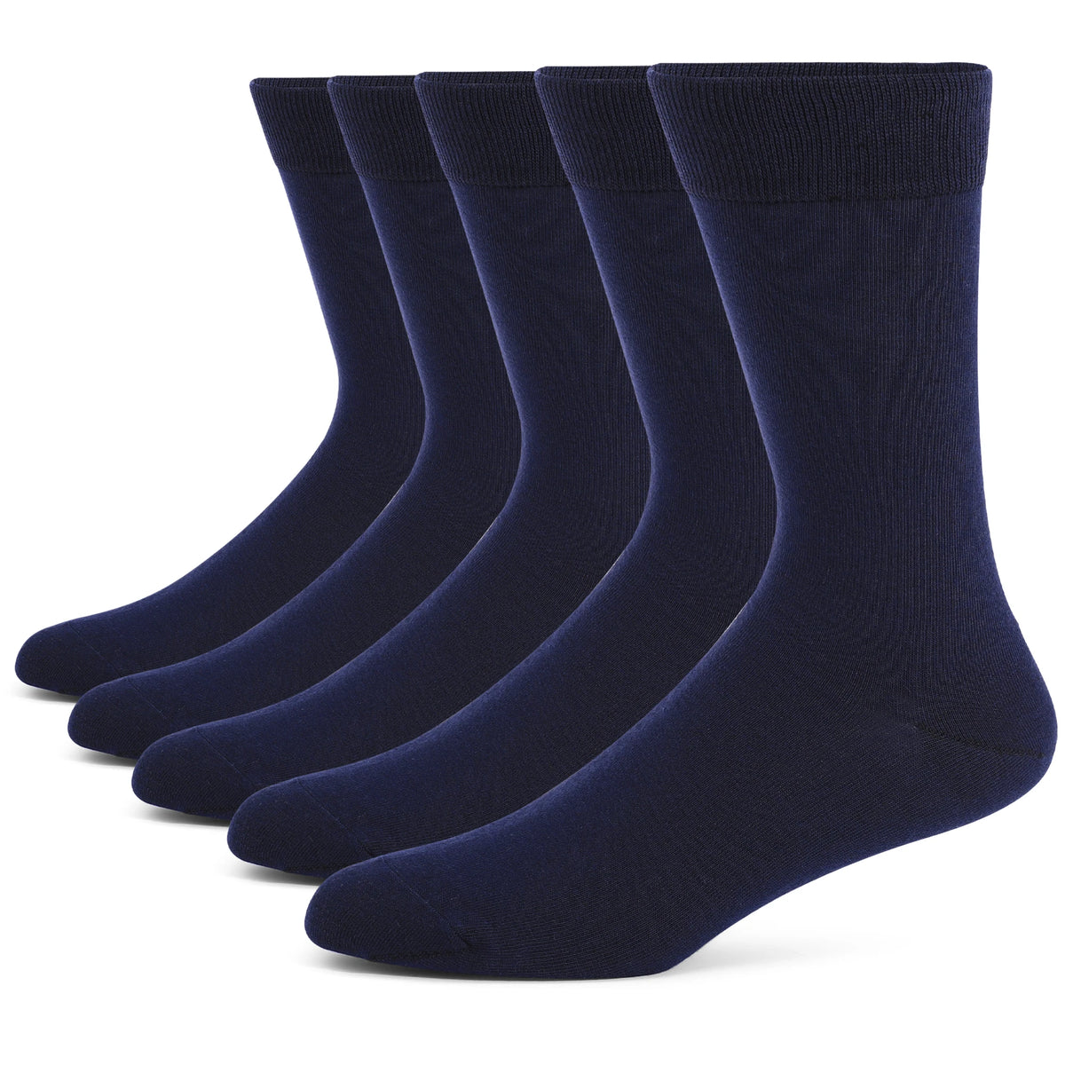 5 Pairs Mens Dress Socks Plus Large Size,High Quality Combed Cotton Crew Socks,Black Cool Argyle Breathable Casual Socks for Men
