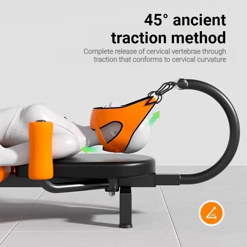 Professional Electric Neck Traction Device Ergonomic Adjustable Widened Silent Neck Stretcher Durable Rehabilitation Supplies