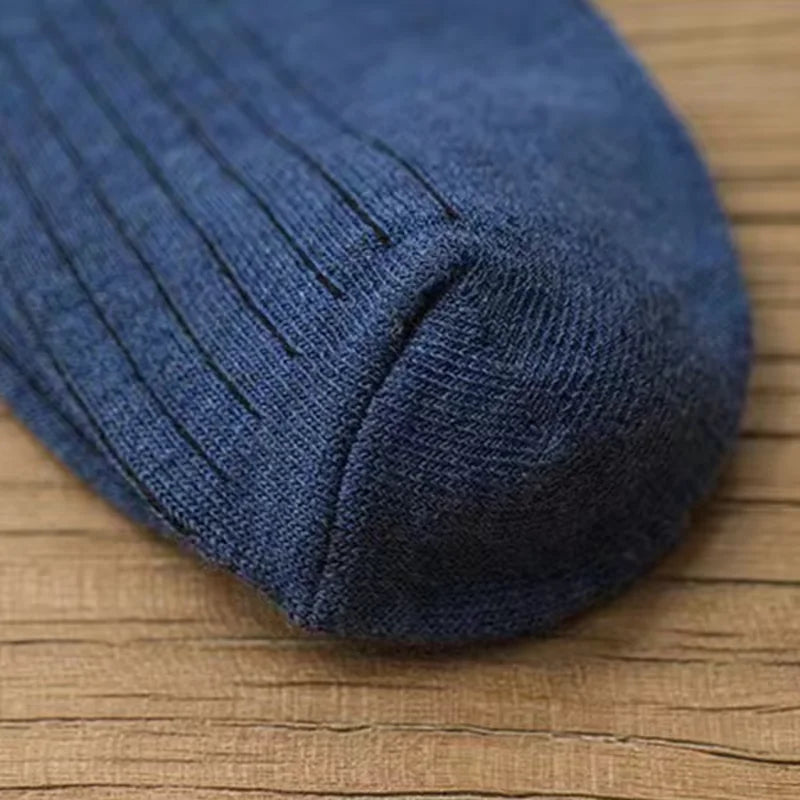 5 Pairs Of Men's Socks, Autumn And Winter Vintage Fun Fashion Athletic Socks, Sports Trend Socks