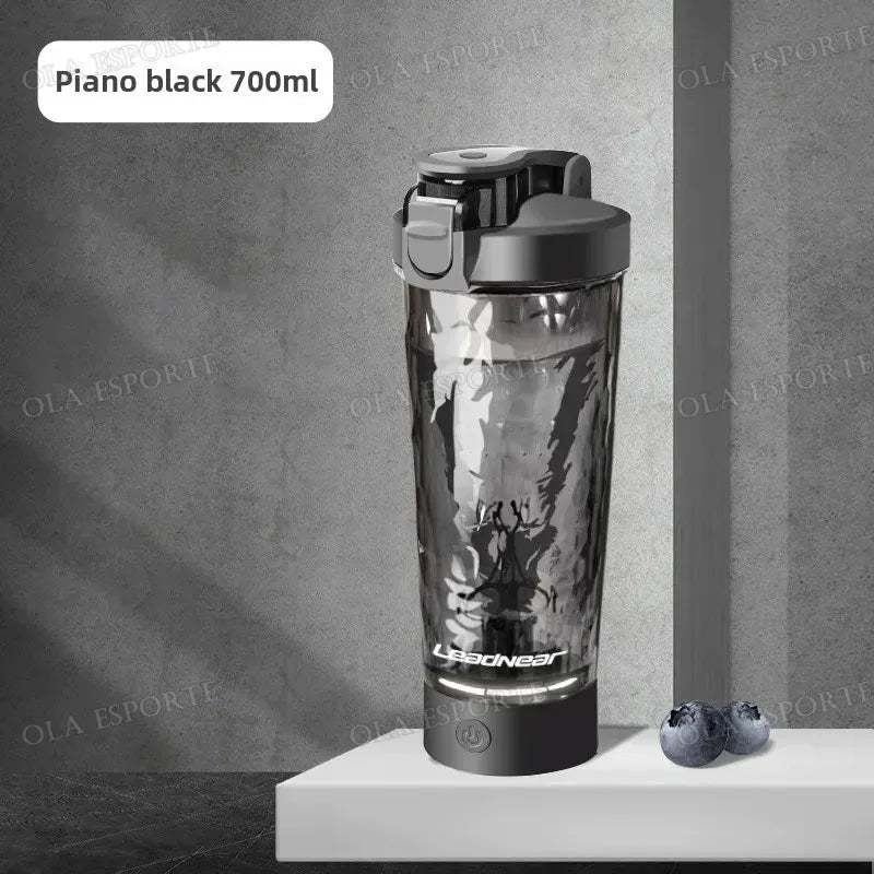 450-700ml Electric Automatic Mixing Cup Portable Whey Protein Shaker Bottle Battery Powered Fully Automatic Stirring Cup Home