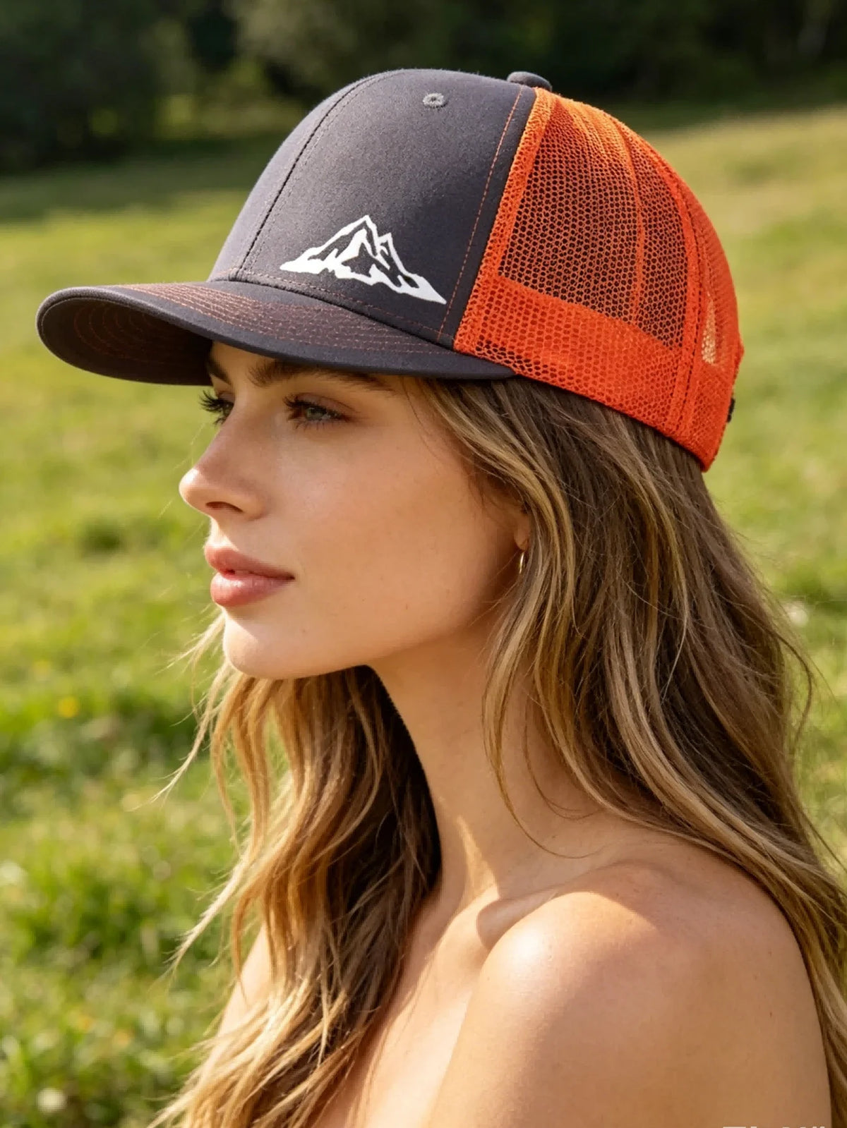 High Quality Neutral hat Casual Printed Baseball Cap Adjustable Trucker Mesh Hat Lightweight Outdoor Sports Sun Dad Cap Mesh Hat