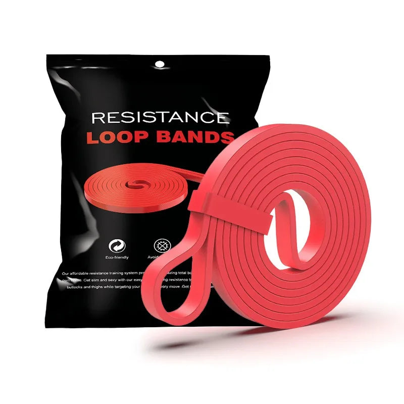 Unisex Fitness Band Pull Up Elastic Rubber Bands Resistance Loop Energy Set Home Gym Workout Expander Strengthen Trainning