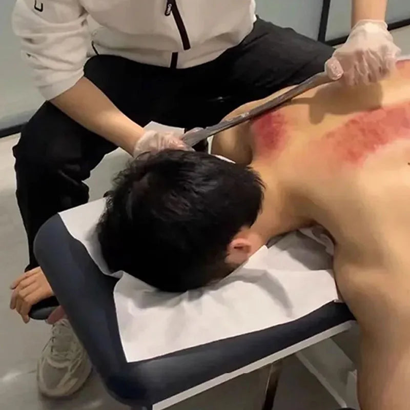 Gua Sha Scraping Massage For Large Muscles Soft Tissue Stainless Steel Tool Deep Tissue Release Myofascial Massagers