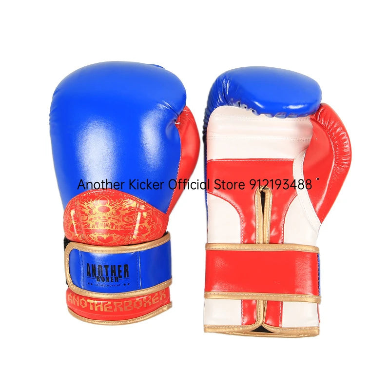 Kick Boxing Gloves for Men Women PU Karate Muay Thai Gloves Monkey High Quality Guantes De Boxeo Fight MMA Training Equipment